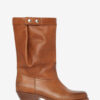 Ademe Biker Stil Deri Botlar