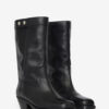 Ademe Biker Stil Deri Botlar