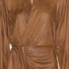 Aleora Suni Süet Wrap-Over Elbise Aleora Suni Süet Wrap-Over Elbise