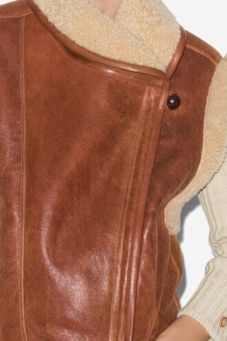 Alime Shearling Yelek