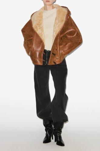 Amiel Kısa Shearling Ceket