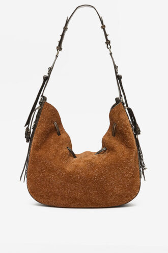 Bolton Hobo Vintage Süet Deri Çanta