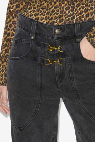 Brinley Yüksek Bel Denim Pantolon