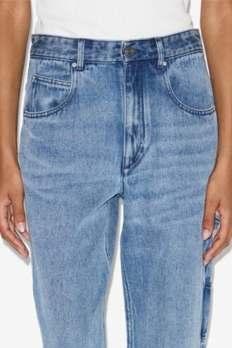 Bymara Akıcı Bol Kesim Denim Kot Pantolon