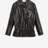 Caitlyn Biker Stil Deri Ceket