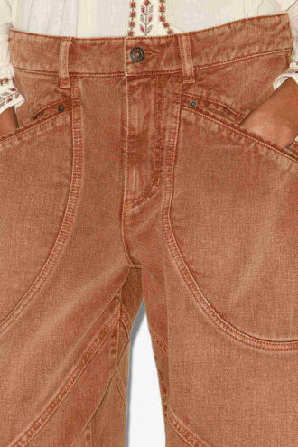 Catarina Denim Jeans, Üst Dikiş Detaylı