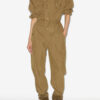 Dahona İki Renkli Keten Jumpsuit