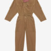 Dahona İki Renkli Keten Jumpsuit