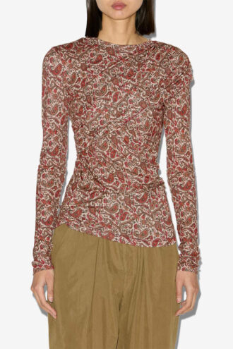 Dressi Drapeli Jersey Üst