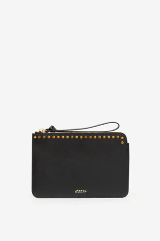 Düz Kese Deri Clutch Çanta