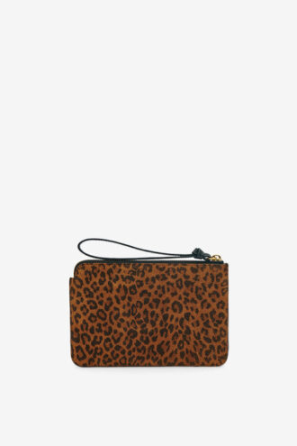 Düz Kese Deri Clutch Çanta