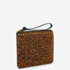 Düz Kese Deri Clutch Çanta