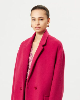 Efegozi Oversized Yün Palto