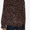 Emany İpek Polka Dot Desenli Bluz