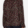 Emany İpek Polka Dot Desenli Bluz