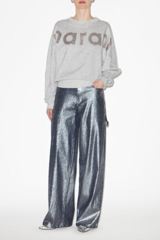 Houston Pamuklu Logo Sweatshirt