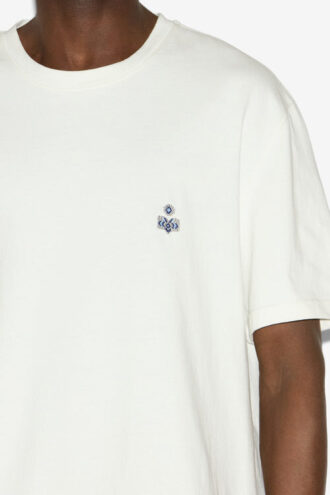 Hugo Nakışlı Logo Pamuklu T-Shirt