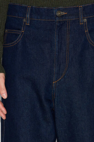 Jameson Geniş Paça Ham Denim Kot Pantolon
