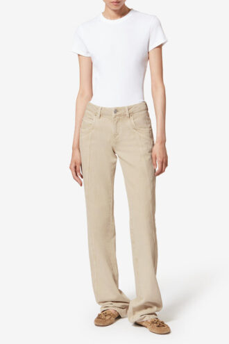 Jaylis Hafif Denim Bootcut Jeans