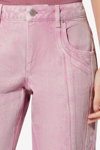 Jaylis Yıkanmış Denim Bootcut Jean