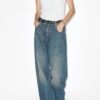 Joanny Bol Kesim Denim Kot Pantolon