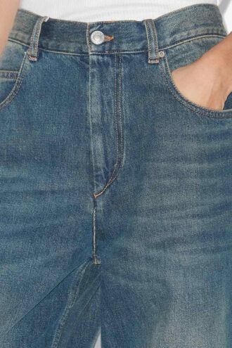 Joanny Bol Kesim Denim Kot Pantolon