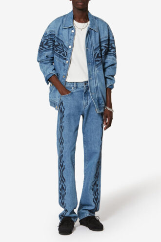 Julian Nakışlı Denim Ceket