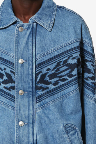 Julian Nakışlı Denim Ceket