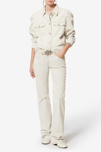 Kelly Soluk Kadife Bootcut Pantolon