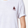 Koldia Logolu Keten T-Shirt Koldia Logolu Keten T-Shirt