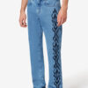 Lewys 5 Cepli Nakışlı Denim Kot Pantolon