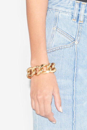 Links Oversized Zincir Bileklik