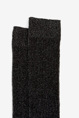 Loula Yüksek Lurex Çoraplar