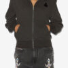 Madilia Fermuarlı Jersey Sweatshirt
