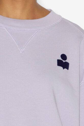 Margo Kısa Pamuklu Logo Sweatshirt