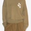Marisans Pamuk ve Yün Logo Sweatshirt