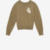 Marisans Pamuk ve Yün Logo Sweatshirt