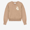 Marisans Pamuk ve Yün Logo Sweatshirt