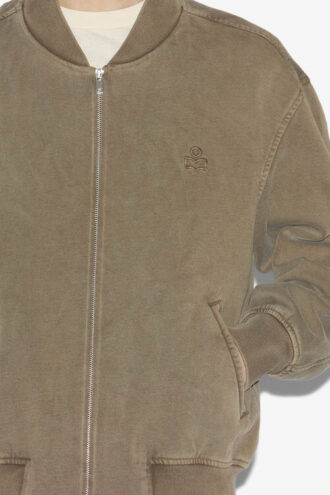 Marty Jersey Bomber Stil Sweatshirt