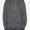 Mat Pamuklu Kapüşonlu Sweatshirt