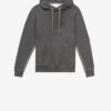 Mat Pamuklu Kapüşonlu Sweatshirt