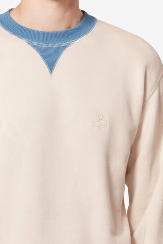 Miker Nakışlı Pamuklu Sweatshirt