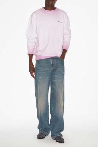 Mikolo Yıkanmış Pamuklu Sweatshirt