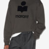 Mikoy Oversized Logo Fleece Sweatshirt
