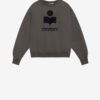 Mikoy Oversized Logo Fleece Sweatshirt
