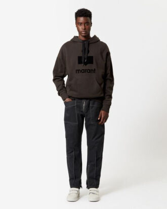 Miley Logo Kapüşonlu Sweatshirt