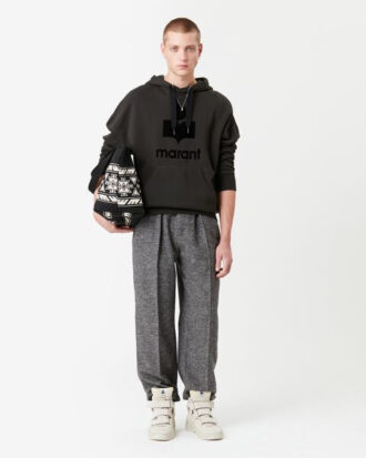 Miley Logo Kapüşonlu Sweatshirt