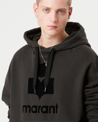 Miley Logo Kapüşonlu Sweatshirt