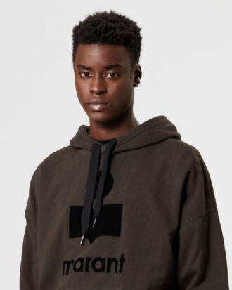Miley Logo Kapüşonlu Sweatshirt