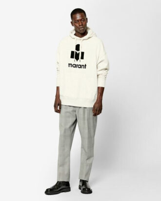 miley logo oversize kapüşonlu sweatshirt